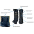 Back On Track Royal Quick Wraps Deluxe - Navy Blue